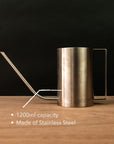 Stainless steel watering can 1,2L